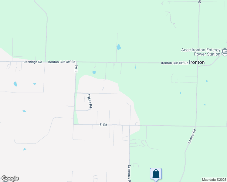 map of restaurants, bars, coffee shops, grocery stores, and more near 610 Brewer Road in Little Rock