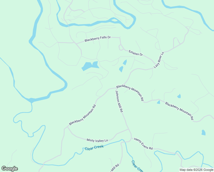 map of restaurants, bars, coffee shops, grocery stores, and more near 1415 Blackberry Mountain Road in Ellijay