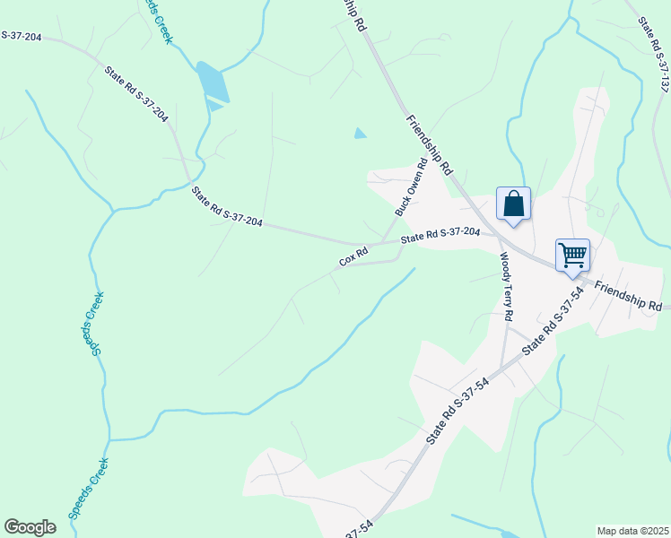 map of restaurants, bars, coffee shops, grocery stores, and more near 158 Cox Road in Seneca