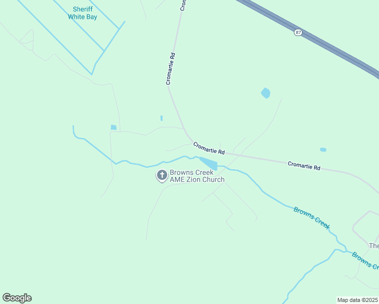 map of restaurants, bars, coffee shops, grocery stores, and more near 3133 Cromartie Road in Elizabethtown