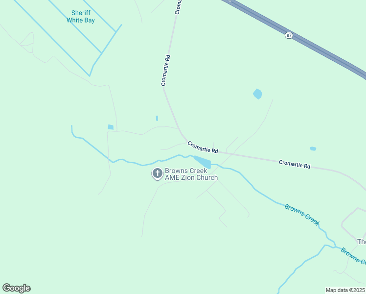 map of restaurants, bars, coffee shops, grocery stores, and more near 3133 Cromartie Road in Elizabethtown