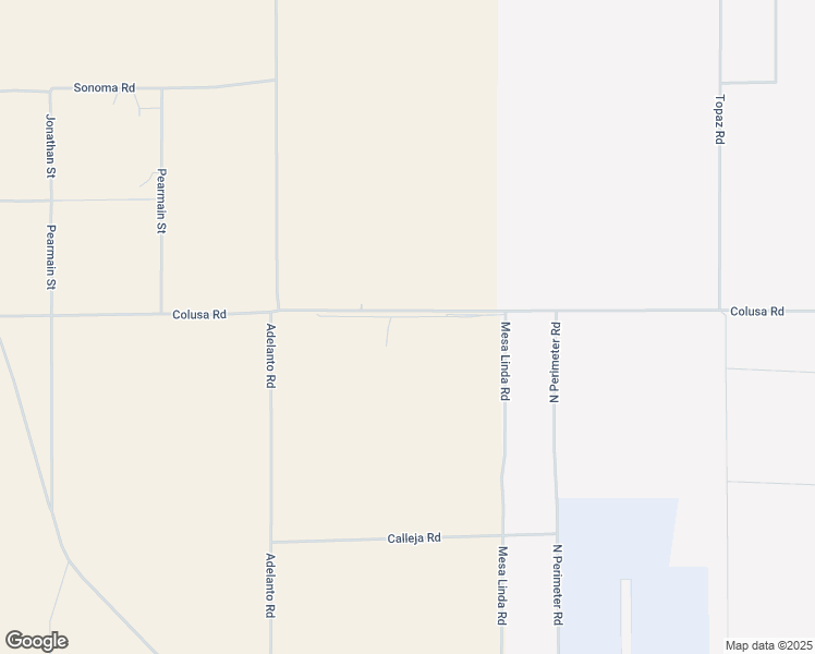 map of restaurants, bars, coffee shops, grocery stores, and more near 2 Colusa Road in Adelanto