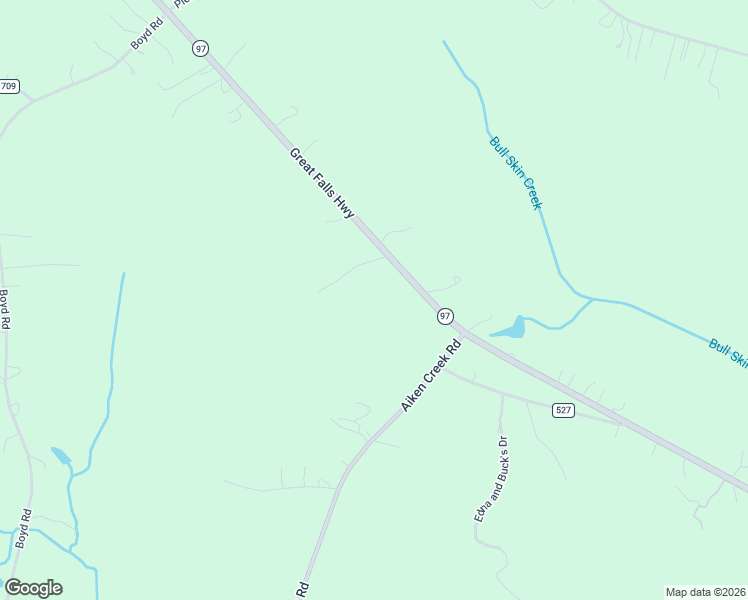 map of restaurants, bars, coffee shops, grocery stores, and more near 1888 Aiken Creek Road in Blackstock