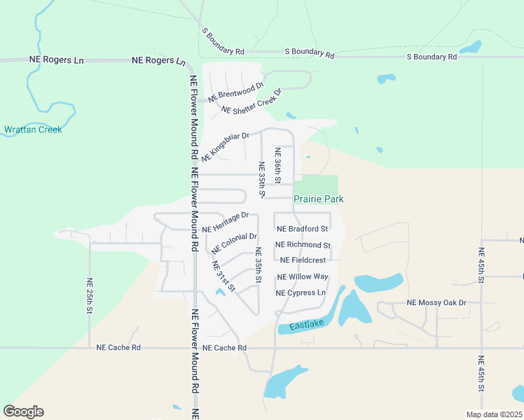 map of restaurants, bars, coffee shops, grocery stores, and more near 3116 Northeast Heritage Drive in Lawton