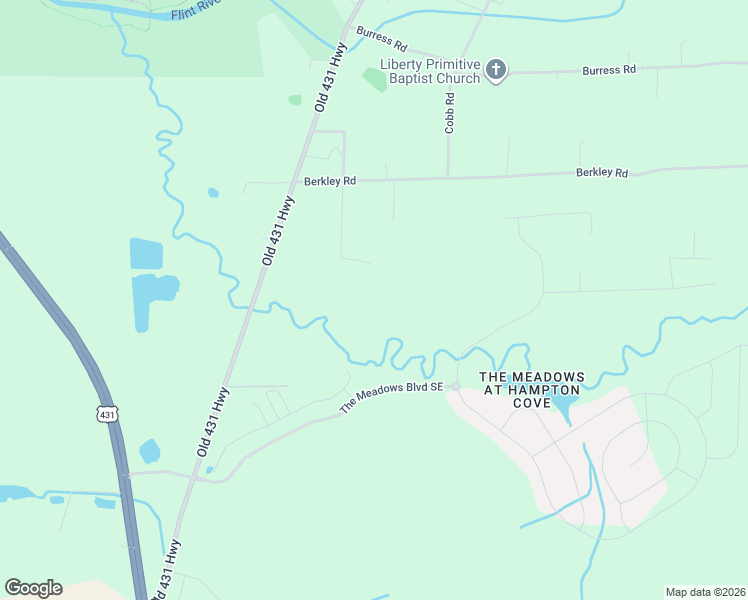 map of restaurants, bars, coffee shops, grocery stores, and more near 291 School Road in Gurley
