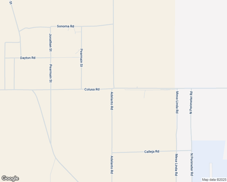 map of restaurants, bars, coffee shops, grocery stores, and more near Adelanto Road in Adelanto