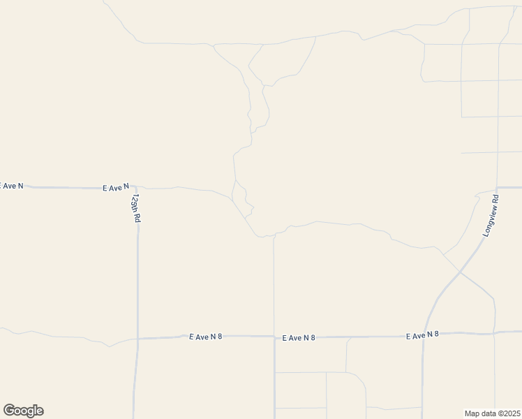 map of restaurants, bars, coffee shops, grocery stores, and more near 130th Street East in Palmdale