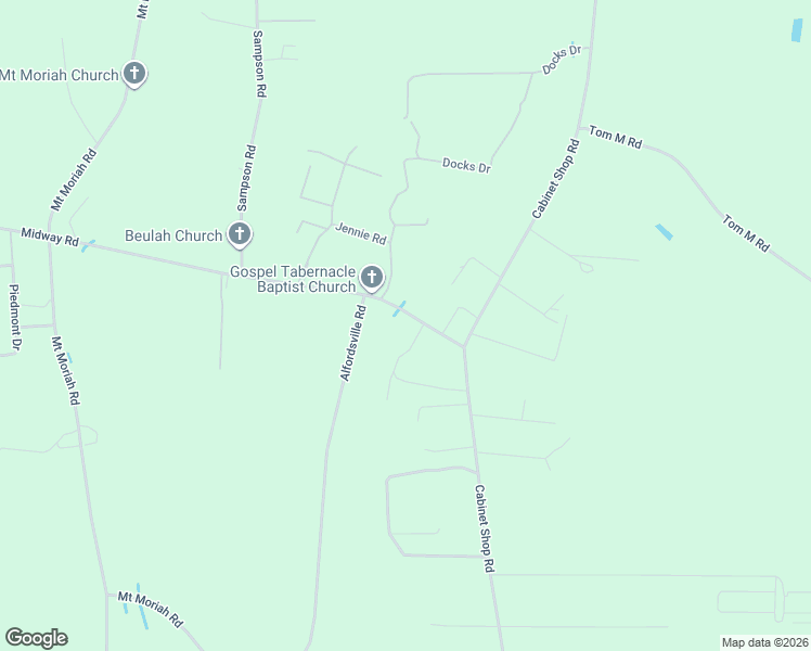 map of restaurants, bars, coffee shops, grocery stores, and more near 89 Midway Road in Rowland