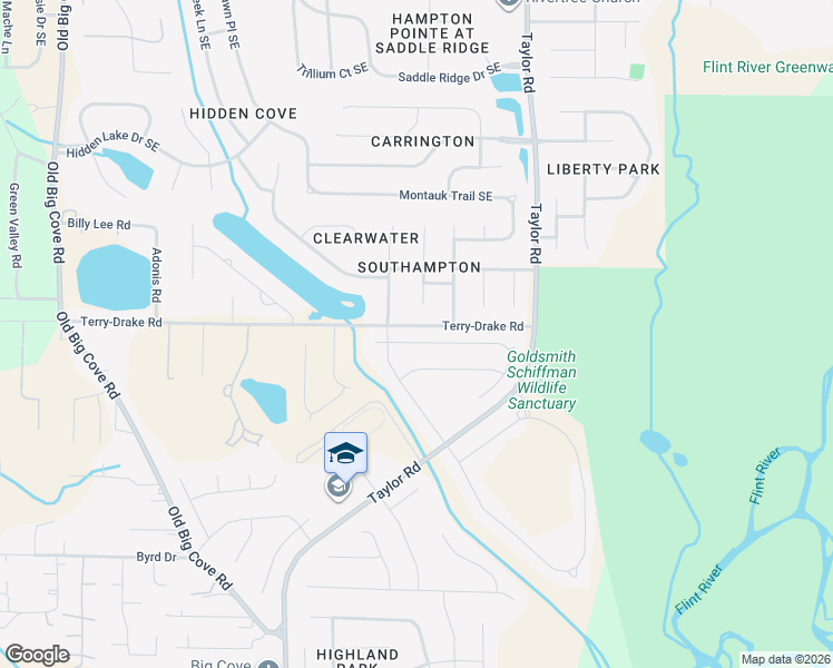 map of restaurants, bars, coffee shops, grocery stores, and more near 4313 Southeast Willow Bend Lane in Owens Cross Roads