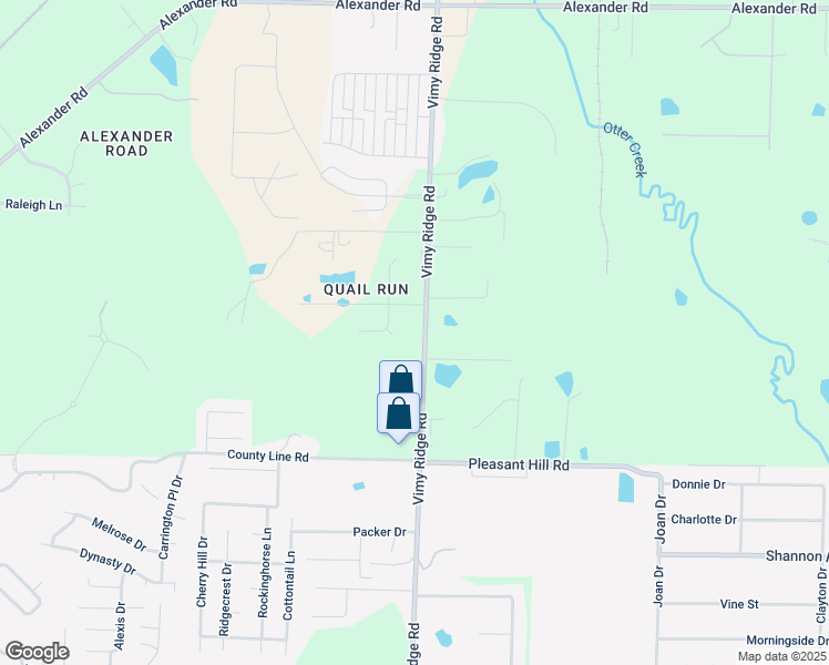 map of restaurants, bars, coffee shops, grocery stores, and more near 13022 Vimy Ridge Road in Alexander