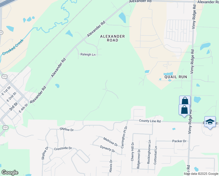 map of restaurants, bars, coffee shops, grocery stores, and more near 39 Mountain Vista Drive in Little Rock