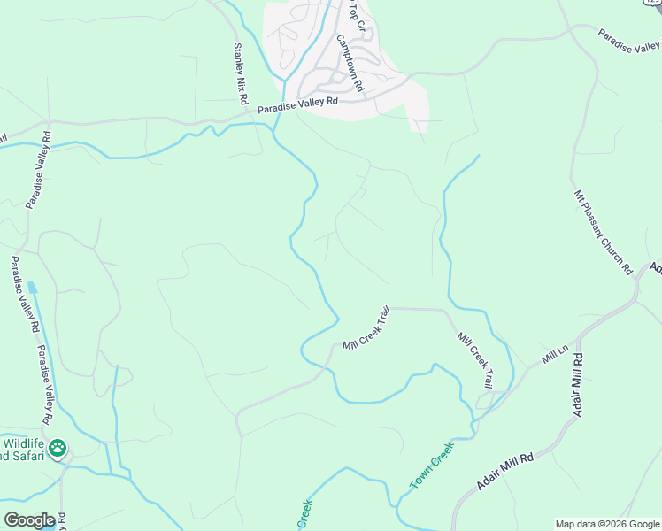 map of restaurants, bars, coffee shops, grocery stores, and more near 540 Running Deer Road in Cleveland