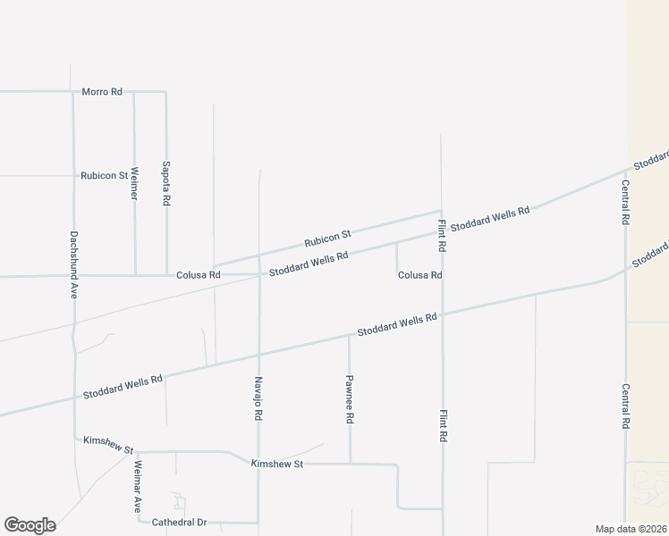 map of restaurants, bars, coffee shops, grocery stores, and more near 21880 Colusa Road in Apple Valley