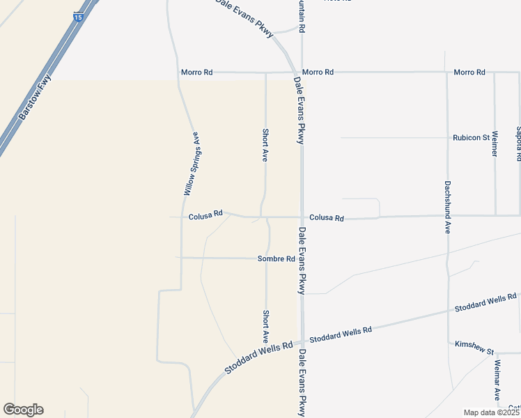 map of restaurants, bars, coffee shops, grocery stores, and more near Short Avenue in Apple Valley