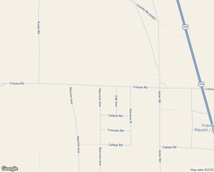 map of restaurants, bars, coffee shops, grocery stores, and more near 10143 Colusa Road in Adelanto