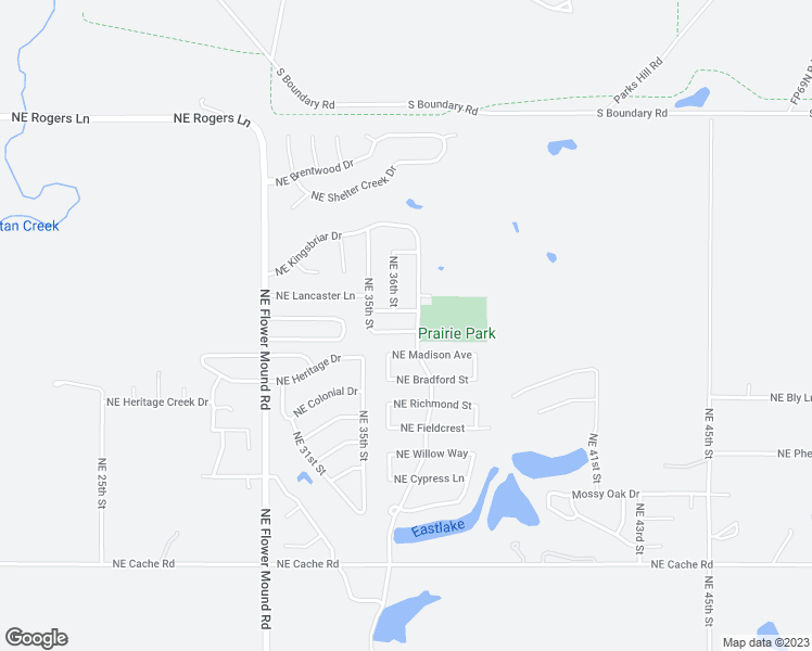 map of restaurants, bars, coffee shops, grocery stores, and more near 3519 Northeast 35th Street in Lawton