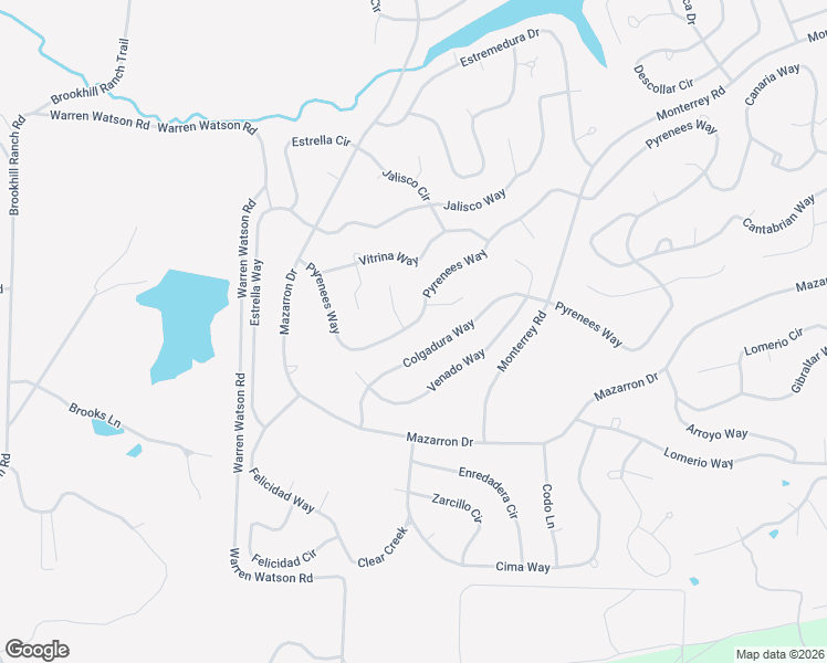 map of restaurants, bars, coffee shops, grocery stores, and more near 37 Pyrenees Way in Hot Springs