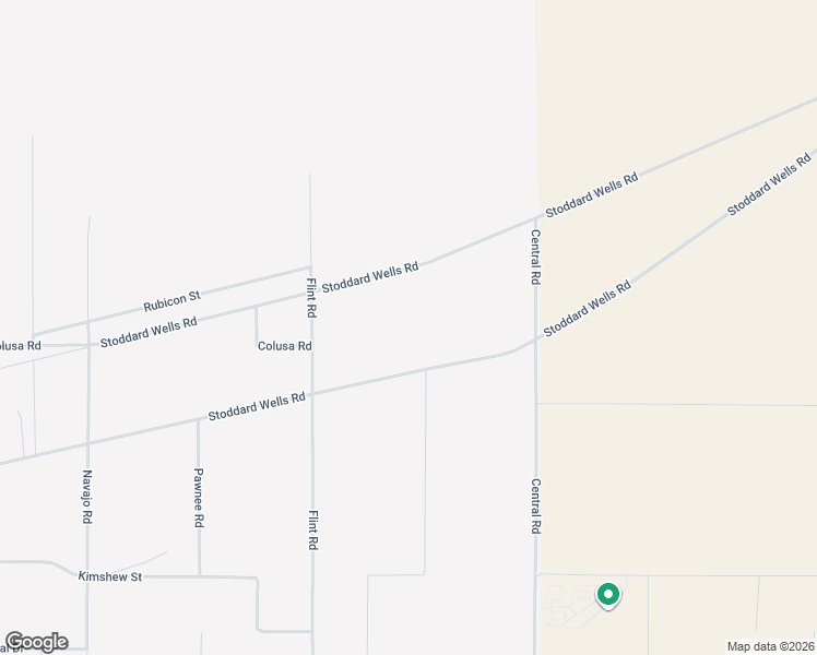 map of restaurants, bars, coffee shops, grocery stores, and more near Stoddard Wells Road in Apple Valley