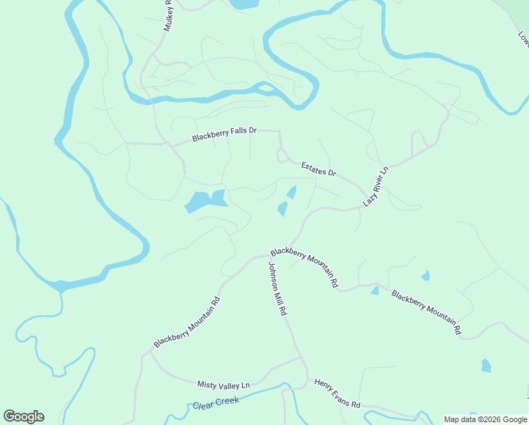 map of restaurants, bars, coffee shops, grocery stores, and more near 85 Misty Hollow Ridge in Ellijay