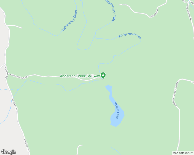 map of restaurants, bars, coffee shops, grocery stores, and more near Anderson Creek Club Road in Gilmer County