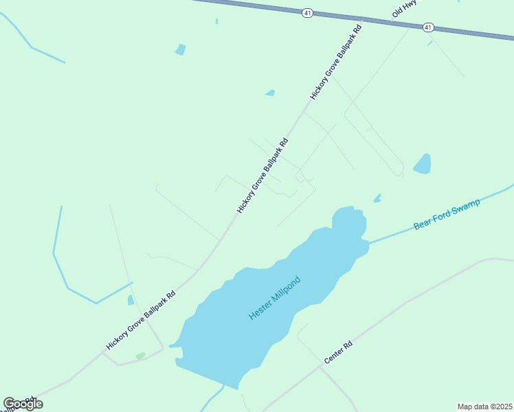 map of restaurants, bars, coffee shops, grocery stores, and more near 757 Hickory Grove Ballpark Road in Bladenboro