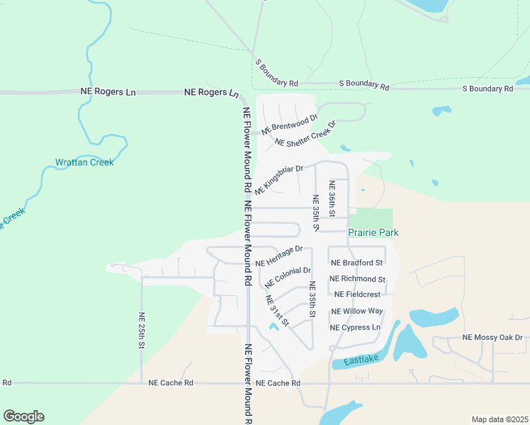 map of restaurants, bars, coffee shops, grocery stores, and more near 3007 Northeast Lancaster Lane in Lawton
