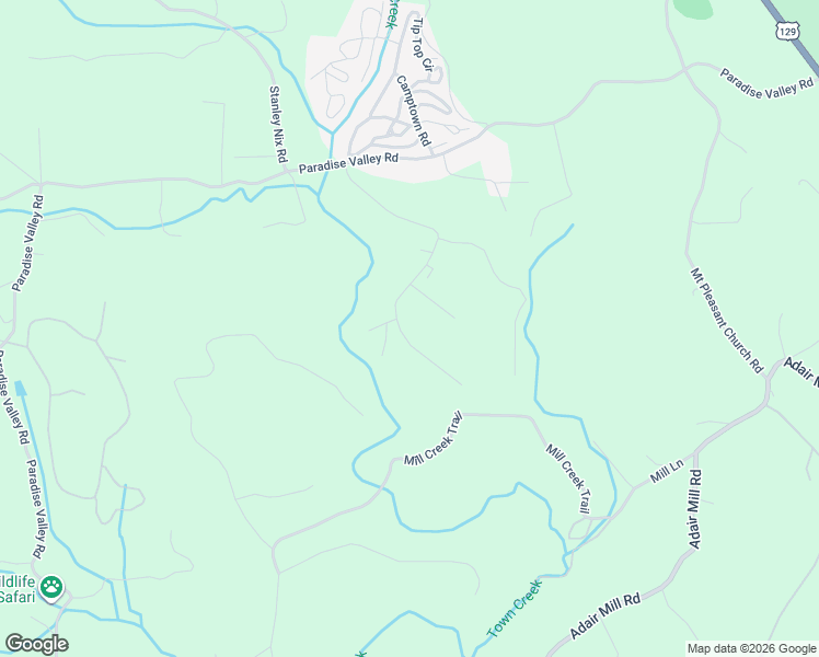 map of restaurants, bars, coffee shops, grocery stores, and more near 545 Running Deer Road in Cleveland