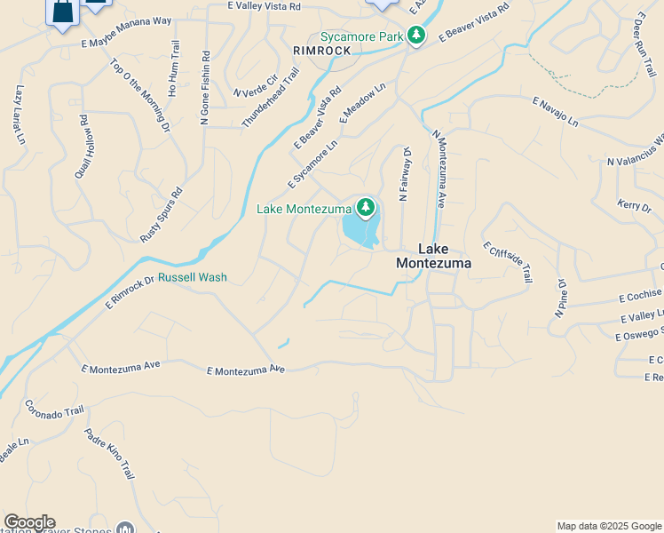 4311 Lakeside Circle, Lake Montezuma AZ Walk Score