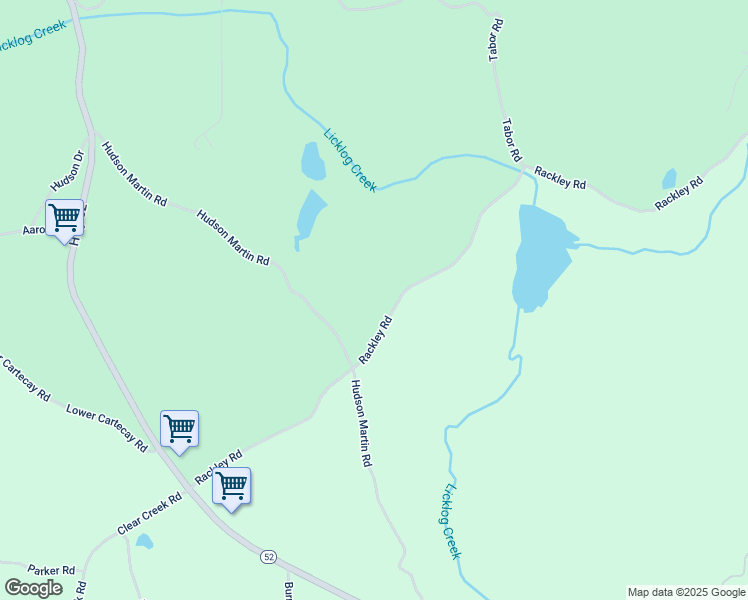 map of restaurants, bars, coffee shops, grocery stores, and more near 685 Rackley Road in Ellijay