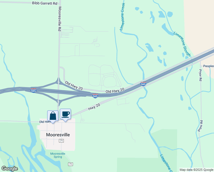 map of restaurants, bars, coffee shops, grocery stores, and more near 136 Crimson Rose Drive in Tanner