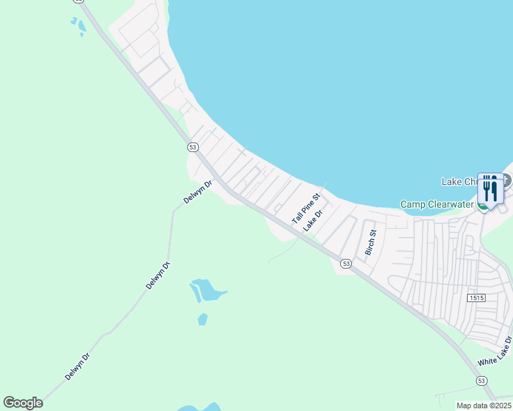 map of restaurants, bars, coffee shops, grocery stores, and more near 12 Maple Avenue in Elizabethtown