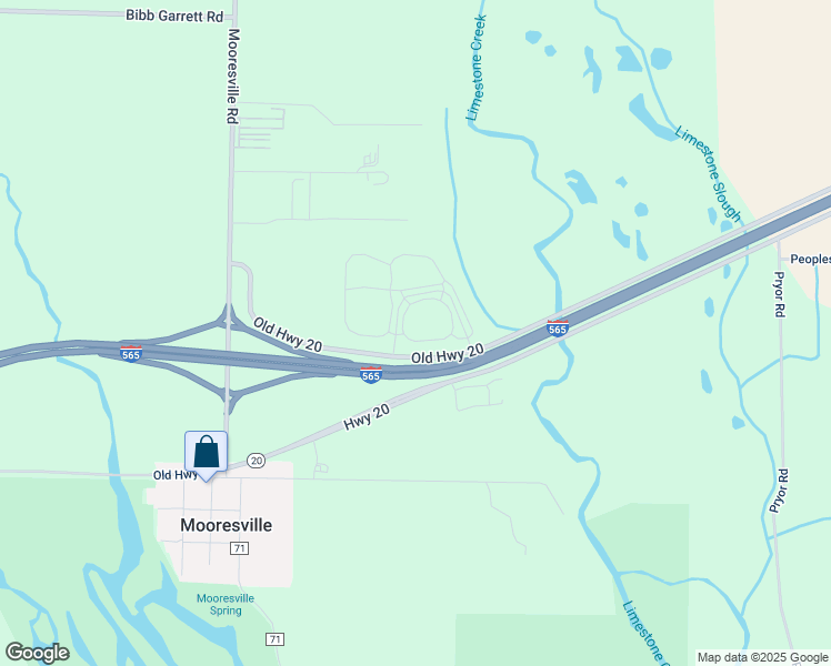 map of restaurants, bars, coffee shops, grocery stores, and more near 126 Crimson Rose Drive in Tanner