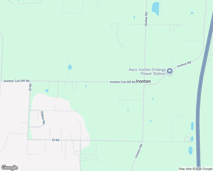 map of restaurants, bars, coffee shops, grocery stores, and more near 14308 Ironton Cut-Off Road in Little Rock