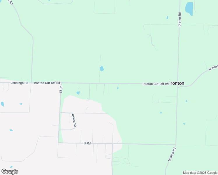 map of restaurants, bars, coffee shops, grocery stores, and more near 13910 Ironton Cut-Off Road in Little Rock