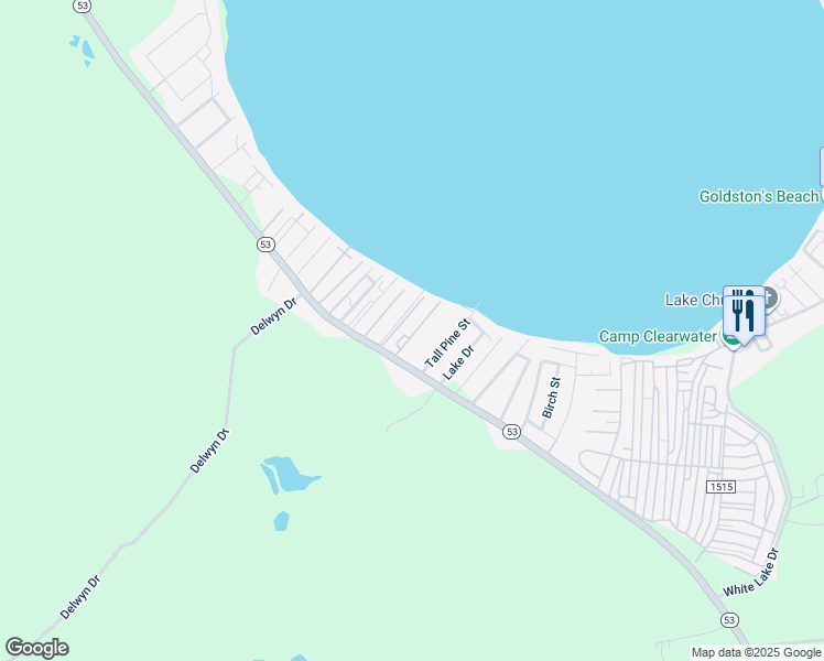 map of restaurants, bars, coffee shops, grocery stores, and more near 71 Precious Memories Lane in Elizabethtown