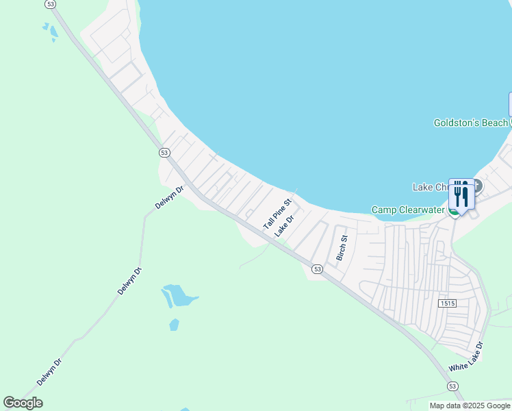 map of restaurants, bars, coffee shops, grocery stores, and more near 75 Precious Memories Lane in Elizabethtown
