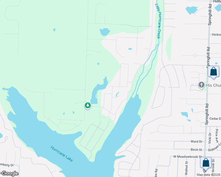 map of restaurants, bars, coffee shops, grocery stores, and more near 7014 Severn Landing Road in Alexander