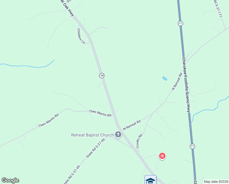 map of restaurants, bars, coffee shops, grocery stores, and more near 2647 West Oak Highway in Westminster