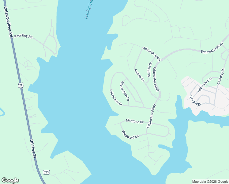 map of restaurants, bars, coffee shops, grocery stores, and more near 10222 Lakeshore Drive in Lancaster