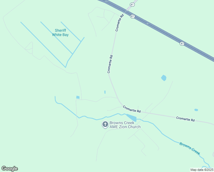 map of restaurants, bars, coffee shops, grocery stores, and more near 3341 Cromartie Road in Elizabethtown