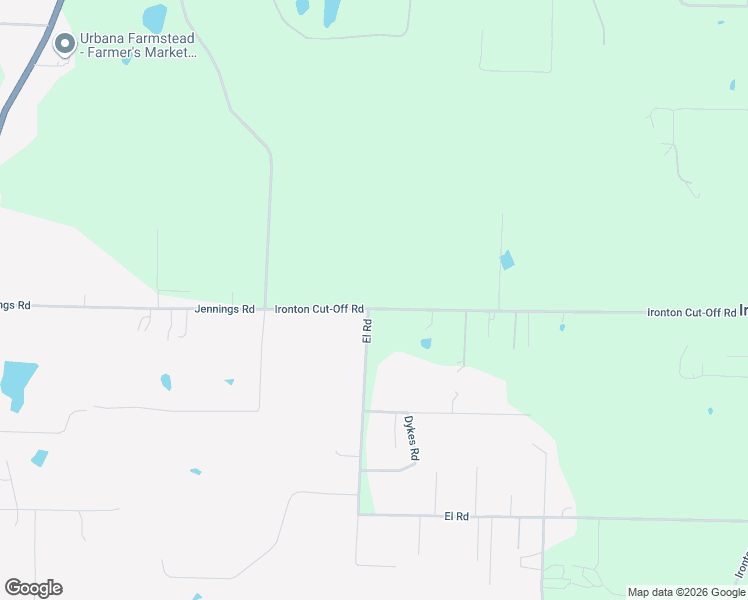 map of restaurants, bars, coffee shops, grocery stores, and more near 13403 Ironton Cut-Off Road in Little Rock