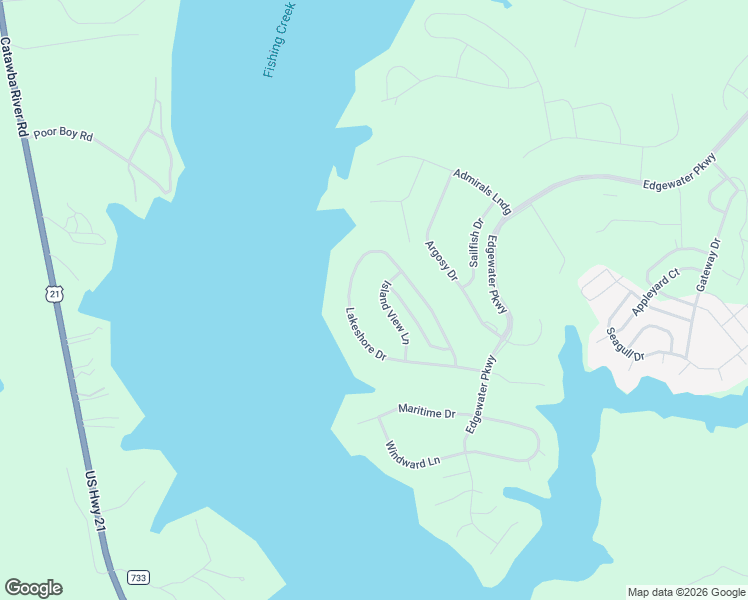 map of restaurants, bars, coffee shops, grocery stores, and more near 10264 Lakeshore Drive in Lancaster