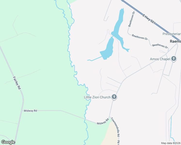 map of restaurants, bars, coffee shops, grocery stores, and more near 220 Blackfoot Trail in Maxton