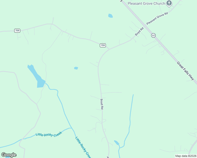 map of restaurants, bars, coffee shops, grocery stores, and more near 1777 Boyd Road in Blackstock