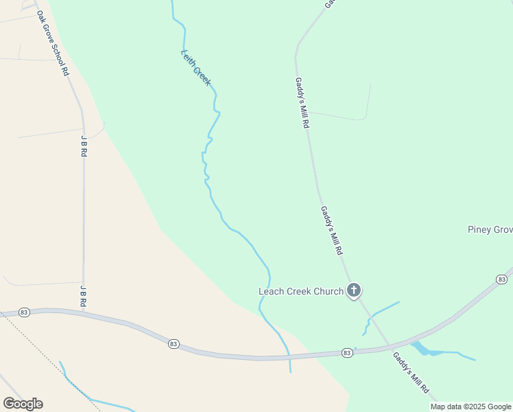 map of restaurants, bars, coffee shops, grocery stores, and more near 8021 Gaddy's Mill Road in Maxton