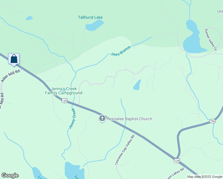 map of restaurants, bars, coffee shops, grocery stores, and more near 530 High Meadow Trail in Cleveland