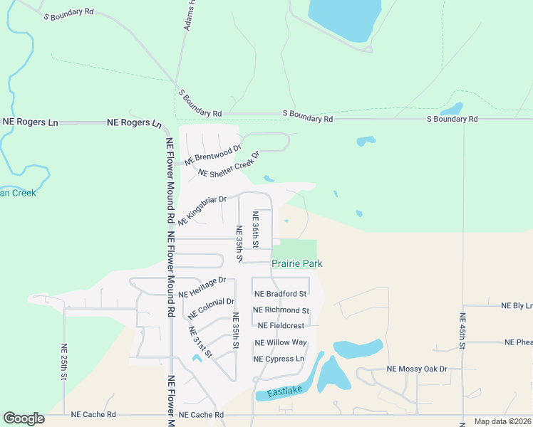 map of restaurants, bars, coffee shops, grocery stores, and more near 2313 Northeast Kingsbriar Drive in Lawton