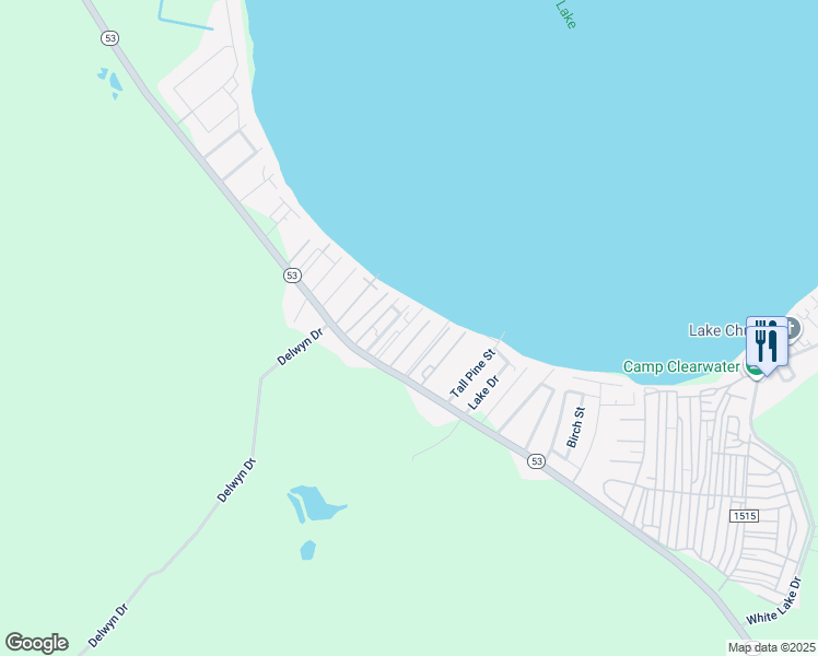 map of restaurants, bars, coffee shops, grocery stores, and more near 100 Clarkland Village Street in Elizabethtown