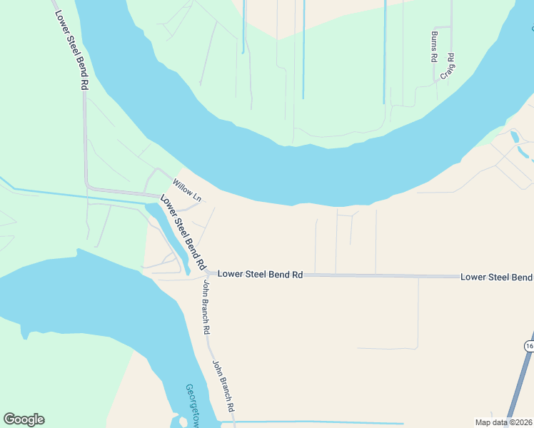 map of restaurants, bars, coffee shops, grocery stores, and more near 12507 Lower Steel Bend Road in Scott