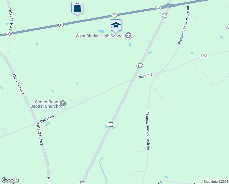 map of restaurants, bars, coffee shops, grocery stores, and more near in Bladenboro